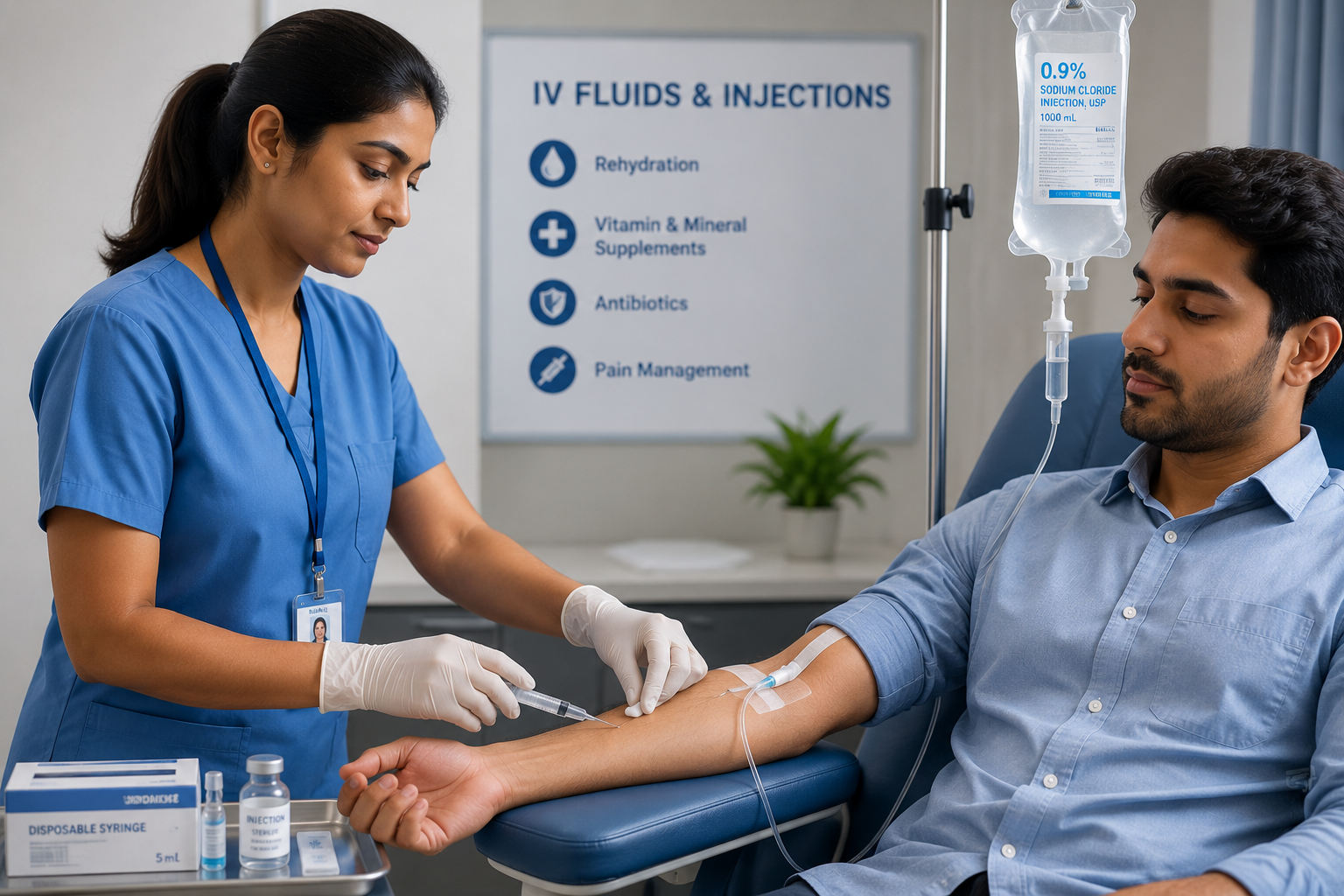 IV Fluids & Injections